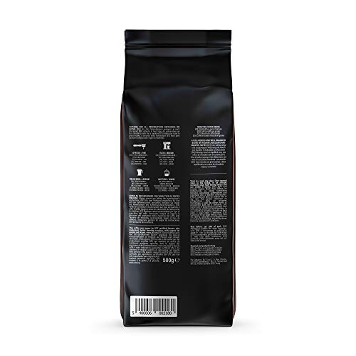 Marca Amazon - Happy Belly Café de tueste natural en grano "Espresso Crema" (2 x 500g)