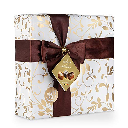 Marca Amazon - Happy Belly Selección de bombones de chocolate belga 500g