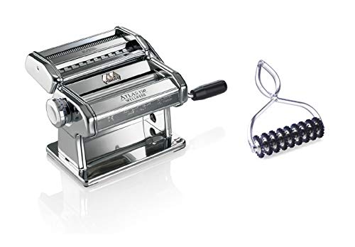 Marcato Wellness para pasta 08 0152 12 00 Atlas 150 - Máquina para pasta con 3 rollos