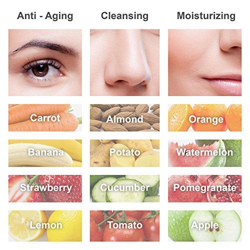 Mascarilla facial de Colágeno DIY - Caseras y Naturales - Máquina MEAPURE - Exfoliante, Hidratante, Antiarrugas y Purificante