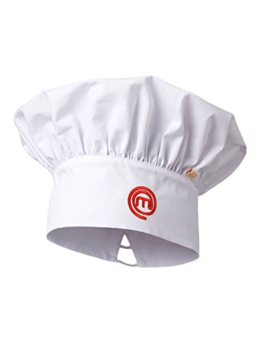 MASTERCHEF Gorro Cocinero Profesional by Horeca SIGGI – Color Blanco Italia – Producto Oficial