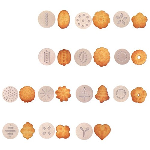 masterclass KitchenCraft Juego para Elaboración de Galletas y de Glaseado de Pasteles, 22 Piezas