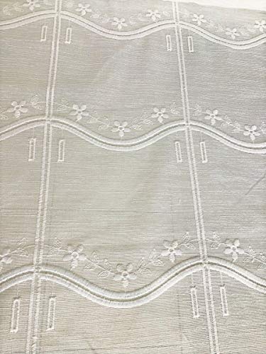 mauro Visillo para Ventana y Puerta-Visillo Panel Ancho 45/60/80 cm- (80x211 cm)