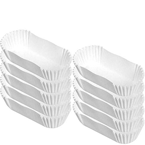 Maxi - 12 Pack de 50 Moldes magdalenas valencianas 8.4 x 3.1 x 2.5 cm 600 uds