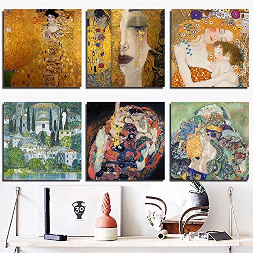 Mejor pintura Arte de la pared Pintura de la lona Impresión del cartel Sala de estar moderna Decoración del hogar Imagen de la pared Sin marco 31X31 cm