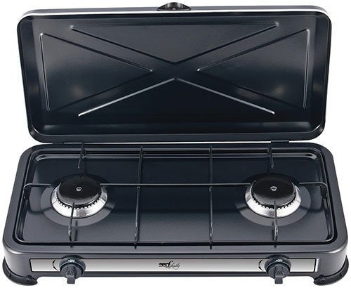 Melchioni Family 118360110 Hornillo de gas 2 fuegos Minerva 2