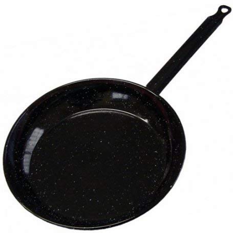 Menax - Sartén de Cocina Llana - Acero Vitrificado - 20 cm - Hecho en España