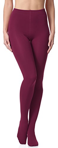 Merry Style Medias Mallas Térmicas Mujer 24555 (Berenjena (Medias), EU 38/40=ES 40/42)