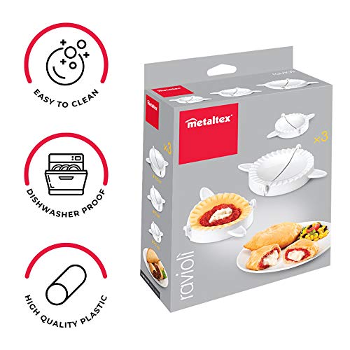 Metaltex 252340 - Moldes empanadilla Juego 3