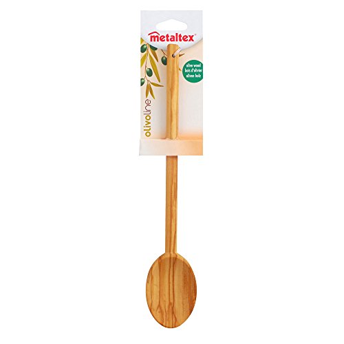 Metaltex 580602 - Cuchara Madera de Olivo Oval 30cm.