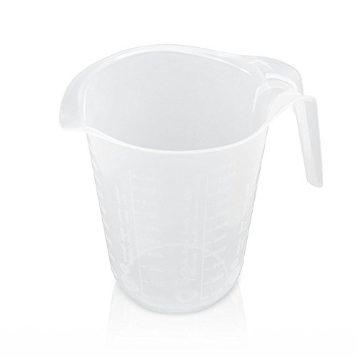 Metaltex Jarra Graduada de Plástico, 1 L