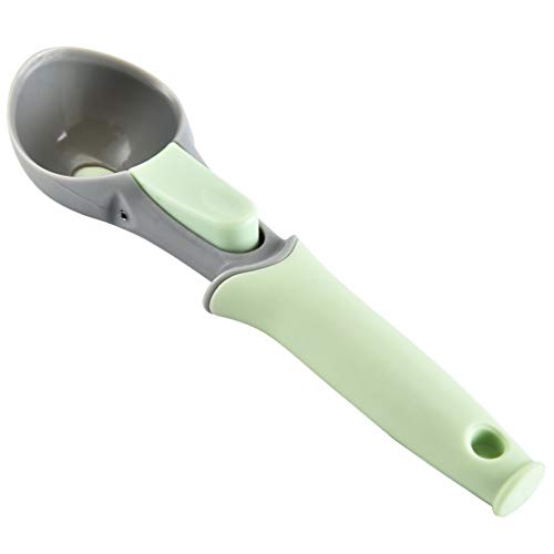 mingtongli Herramienta de Cocina Postre en Forma de Crema Cucharada de melón Bola de Hielo cucharadas de Frutas gatillo Cuchara Galletas Masa Scooper Fabricante de la Bola de Carne