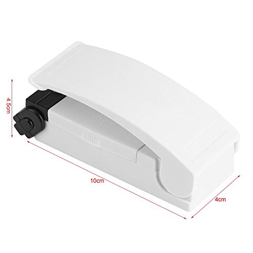 Mini sellador de bolsas portátil Ladieshow, sellador al vacío de mano para bolsas de plástico, máquina de sellado conveniente para el hogar