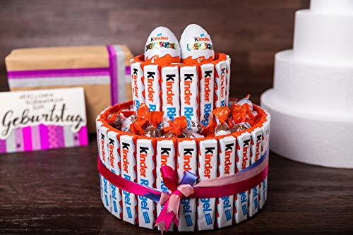 Miss Bakery's House® - Disco de poliestireno - cake dummy – set 1 – Ø 10 cm, Ø 15 cm, Ø 20 cm – 3 piezas