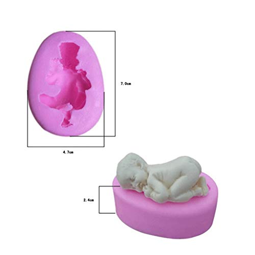 Molde de silicona para tartas, diseño de pastel de chocolate, pan, postre, fondant, moldes para hornear cupcakes y cupcakes