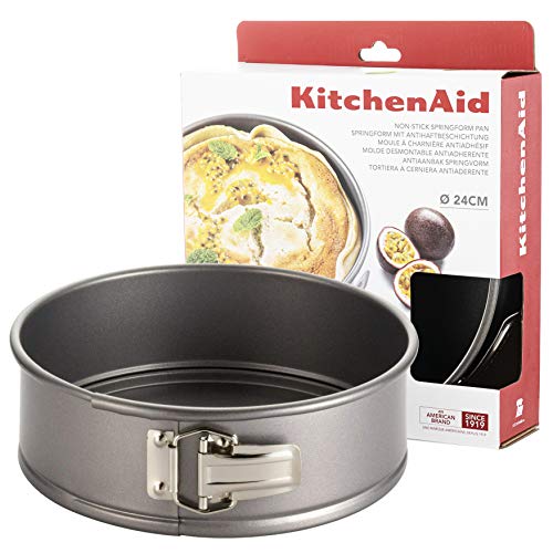 Molde Tarta Desmontable Horno Redondo 24 cm Moldes de Reposteria Para Bizcocho Desmontables Tartas Bizcochos Recipiente Diametro Tarteras Pastel Cocina y Pan Postres Utensilios n. 20 15 18 24 22 26