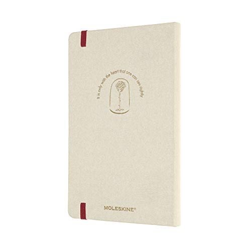Moleskine - Agenda Semanal de 18 Meses 2020/2021, "El Principito" Edición Limitada, Diseño de Rosa, Tapa Dura, Tamaño Grande 13 x 21 cm, 208 Páginas