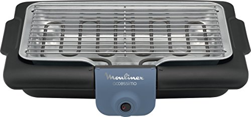 Moulinex BG134812 Accessimo - Barbacoa eléctrica (2100 W, rejilla extraíble)