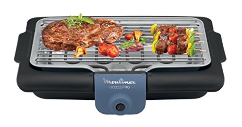 Moulinex BG134812 Accessimo - Barbacoa eléctrica (2100 W, rejilla extraíble)