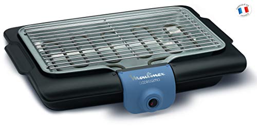 Moulinex BG134812 Accessimo - Barbacoa eléctrica (2100 W, rejilla extraíble)