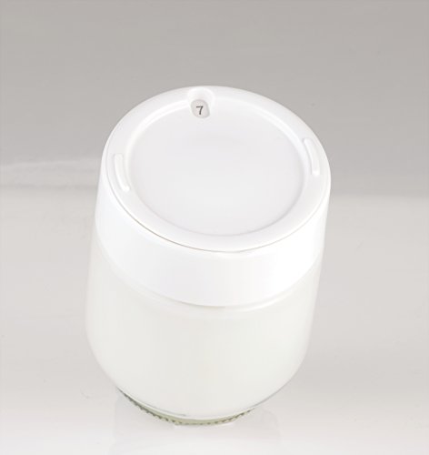 Moulinex Yogurteo Yogurtera, 13 W, 1.12 litros, 0 Decibelios, Plástico, Plateado