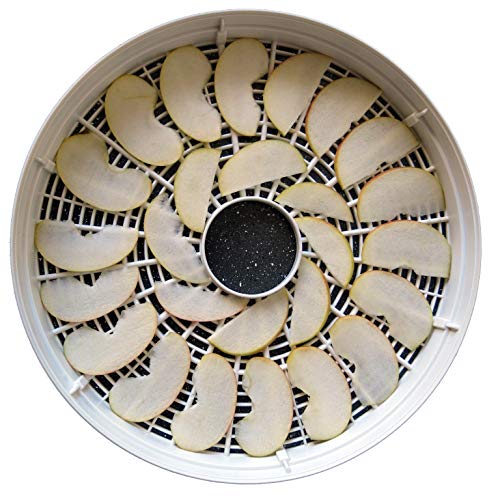 MPM MSG-01 Deshidratador de Alimentos 5 Bandejas, Deshidratador de Frutas y Verduras 250 W, Plateado