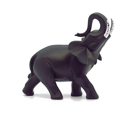 Nadal Figura Decorativa Elefante, Resina, Multicolor, 7.00x12.25x11.50 cm