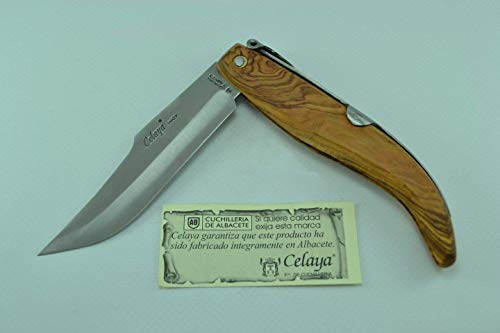 Navaja Celaya Clásica Albaceteña Madera Olivo 10,90 cms