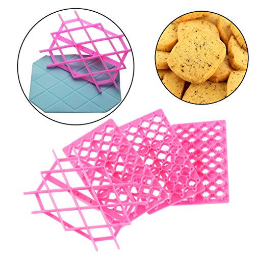 Ndier - Molde Cortador para Tartas en Relieve para Galletas y Pasteles, Herramienta para Cocina, Utensilios de Cocina