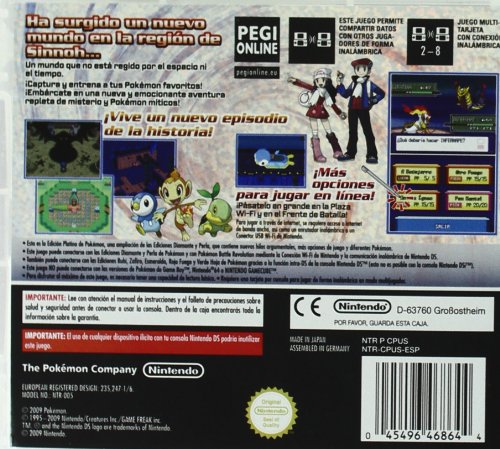NDS Pokémon Platino