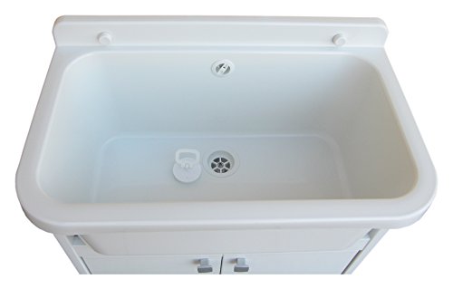 Negrari 5001pkc Lavatoio Salvaspazio, blanco, 55 x 35 cm