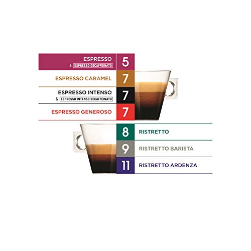 Nescafé Dolce Gusto - Espresso Descafeinado - 3 Paquetes de 16 Cápsulas - Total: 48 Cápsulas