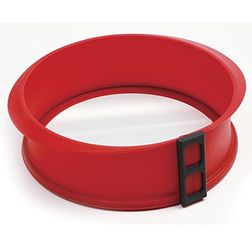 Norpro Silicone 9 Inch Diameter Springform Cheesecake Pan with Glass Base New