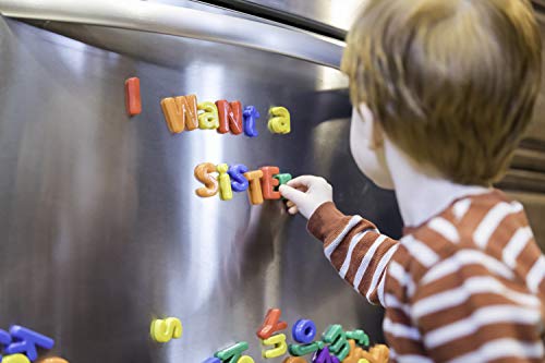 Números Magnéticos Imanes Letras Alfabeto Imanes Juguetes Magnéticos Incluye Mayúsculas, Minúsculas y Símbolos Matemáticos para Niños 78 Piezas