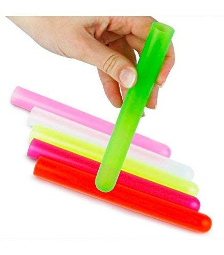 OOTB 93/2072 - Tubos de ensayo de plástico para chupitos, transparente