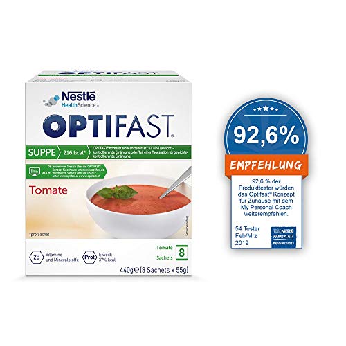 OPTIFAST home Suppe Tomate Pulver in Sachets, 8 pzas Bolsitas