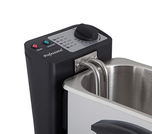 Orbegozo FDR 25-Freidora Profesional, 2000 W, 2,5 l, 2.5 kg, Acero Inoxidable
