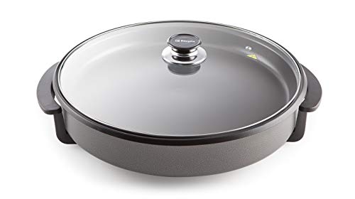 Orbegozo PZ 7775 - Olla eléctrica con tapa de cristal, diámetro de 40 cm