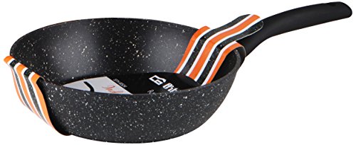 Orbegozo SFH 8520 Sartén honda de aluminio forjado, 20 cm, Negro