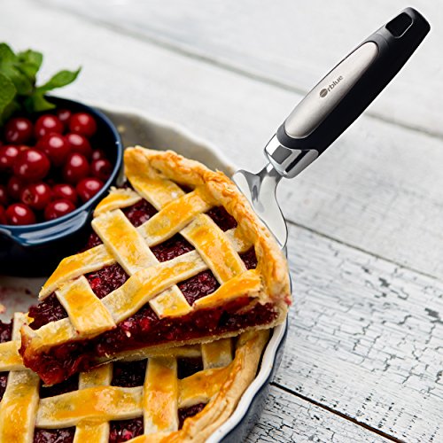 ORBLUE Cortador y servidor de tartas cubiertos de acero inoxidable