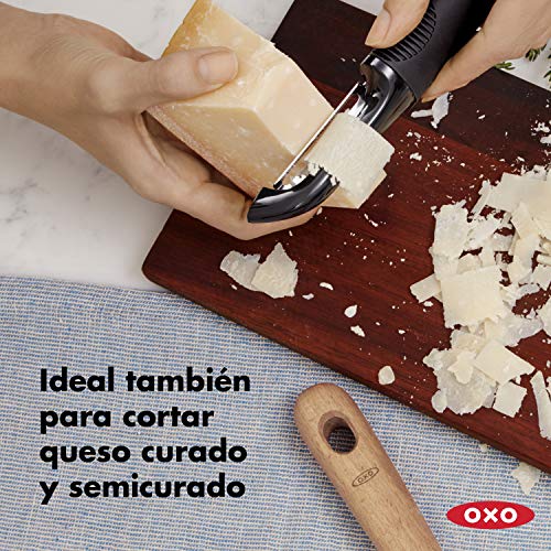 Oxo Good Grips Pelador Giratorio, Acero Inoxidable, Negro