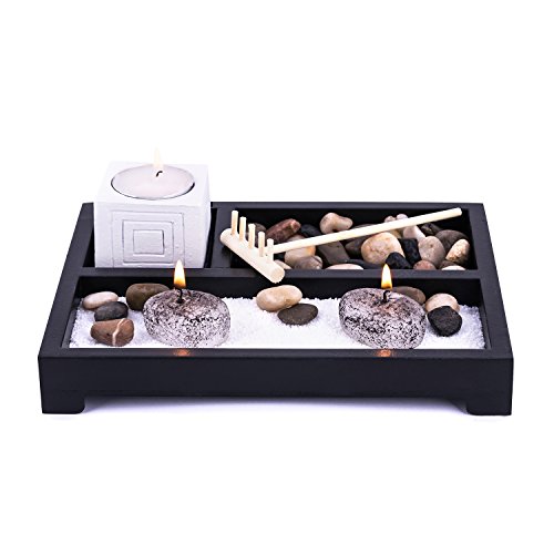 Pajoma 30010 - Set Decorativo de Buda, 20,5 x 20,5 x 6 cm