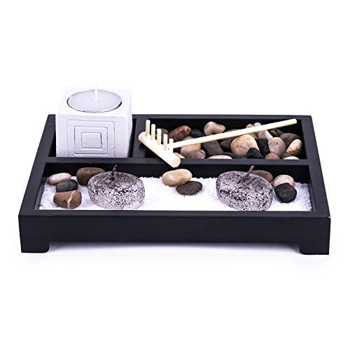 Pajoma 30010 - Set Decorativo de Buda, 20,5 x 20,5 x 6 cm