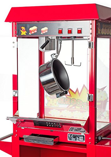 Pajoma 50115 Palomitero kirmes XXL con carro, 2 piezas)