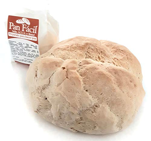 Pan Fácil. Sólo agua y listo!. Preparado para hacer pan. Caja de 6 uds. de 500 g.