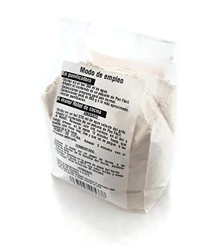 Pan Fácil. Sólo agua y listo!. Preparado para hacer pan. Caja de 6 uds. de 500 g.