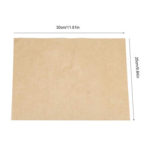 Papel de carnicero - 200 piezas de papel de barbacoa resistente al calor antiadherente Papel de aluminio cuadrado para barbacoa Hojas para hornear para parrilla