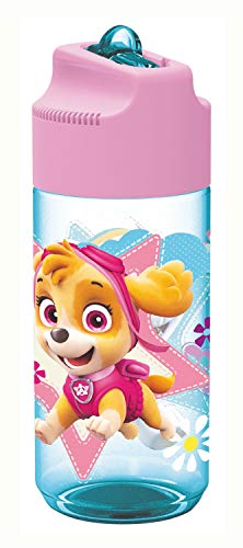 Paw Patrol Girls Tritanflasche mit Strohhalm