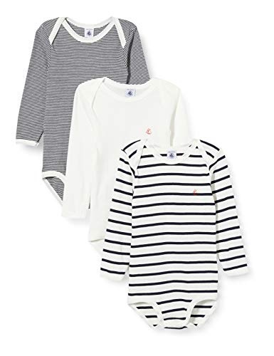 Petit Bateau 5372700 Body, Multicolor (Variante 1 Zga), 3 años (Talla del Fabricante: 36meses) para Bebés