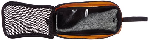 Petzl Fakir Bolsa Robusta para crampones, Unisex, Negro/Naranja